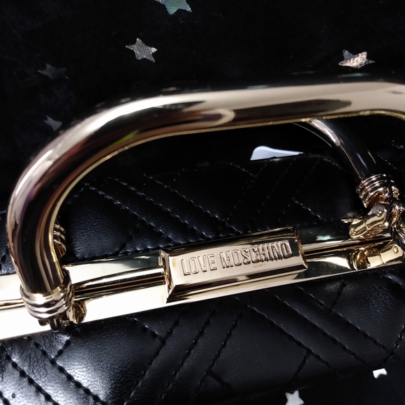 Love Moschino Small Quilted Bag - Picture 3 of 7